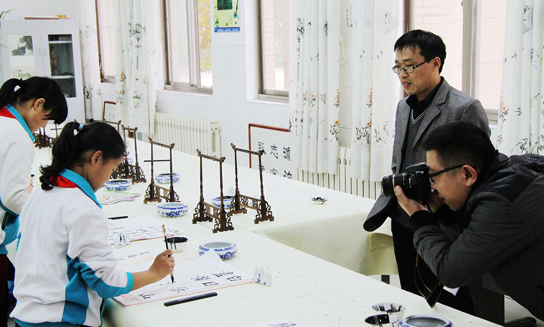 咸阳常州书法教育微网站开发案例